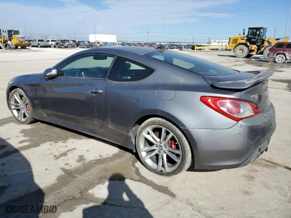 2011 Hyundai Genesis Coupe Track with VIN KMHHU6KH8BU057793, listed as a Copart auction lot 45873545 with 146,351 mi miles and Clean Title. Bid and sale history available at carsss.com. Image 2.