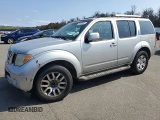 2005 Nissan Pathfinder SE with VIN 5N1AR18W45C700257, listed as a Copart auction lot 66162105 with 204,500 mi miles and Clean title. Bid and sale history available at DreamBid. Image 1.