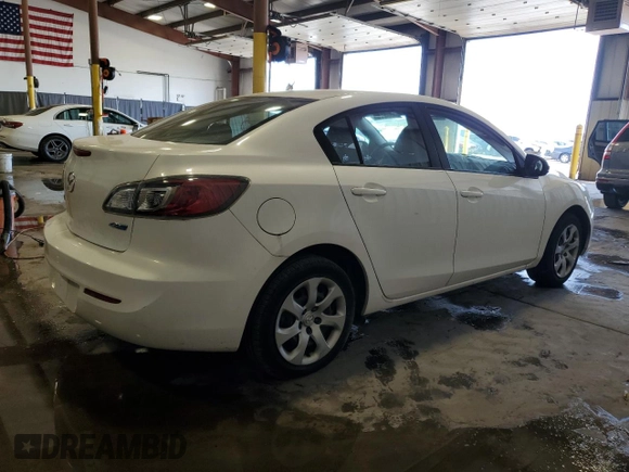 2013 Mazda 3 i Sport with VIN JM1BL1UP9D1832854, listed as a Copart auction lot 64844695 with 83,381 mi miles and Salvage title. Bid and sale history available at DreamBid. Image 3.