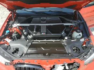 2021 BMW X3 M with VIN 5YMTS0C07M9G81496, listed as a Copart auction lot 63550525 with 53,112 mi miles and Salvage title. Bid and sale history available at DreamBid. Image 12.