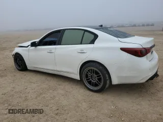 2020 Infiniti Q50 3.0t SPORT with VIN JN1EV7AP2LM208750, listed as a Copart auction lot 42870665 with 61,789 mi miles and Salvage Title. Bid and sale history available at carsss.com. Image 2.