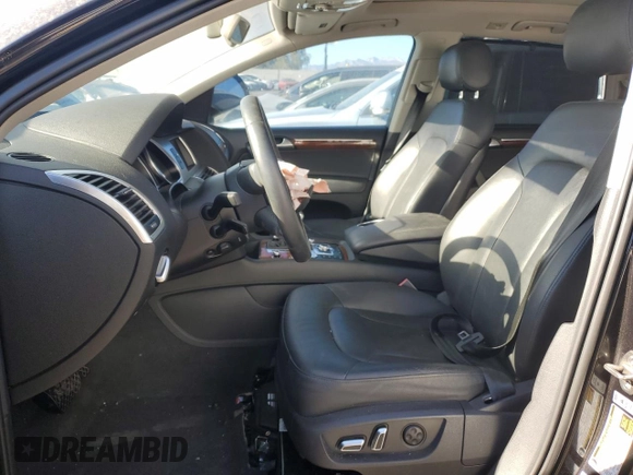 2015 Audi Q7 Premium Plus with VIN WA1LGAFE9FD002987, listed as a Copart auction lot 82804814 with Not Provided miles and Salvage Title. Bid and sale history available at DreamBid. Image 7.