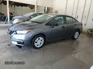 2021 Nissan Versa S with VIN 3N1CN8DV1ML809019, listed as a Copart auction lot 62943275 with 93,925 mi miles and Salvage title. Bid and sale history available at DreamBid. Image 1.
