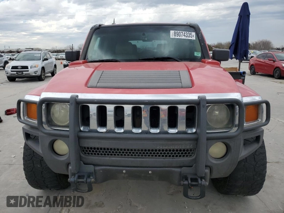 2006 Hummer H3 with VIN 5GTDN136668151694, listed as a Copart auction lot 89074335 with 221,011 mi miles and Clean Title. Bid and sale history available at DreamBid. Image 5.