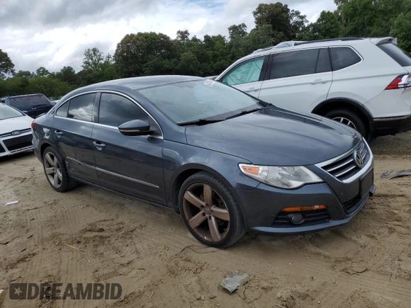 2012 Volkswagen CC Lux PZEV with VIN WVWHP7AN7CE508247, listed as a Copart auction lot 64228054 with 201,234 mi miles and Salvage Title. Bid and sale history available at carsss.com. Image 4.