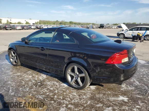 2013 Volvo C70 T5 with VIN YV1672MC3DJ137806, listed as a Copart auction lot 48036805 with 81,317 mi miles and Salvage Title. Bid and sale history available at carsss.com. Image 2.