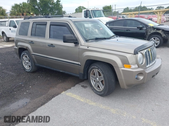2008 Jeep Patriot Sport with VIN 1J8FT28W18D636073, listed as a IAAI auction lot 42622187 with 103,122 mi miles and . Bid and sale history available at DreamBid. Image 1.
