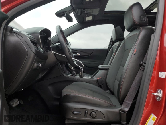 2024 Chevrolet Equinox RS with VIN 3GNAXMEG2RL228246, listed as a Copart auction lot 51309955 with 32,390 mi miles and Salvage Title. Bid and sale history available at DreamBid. Image 7.