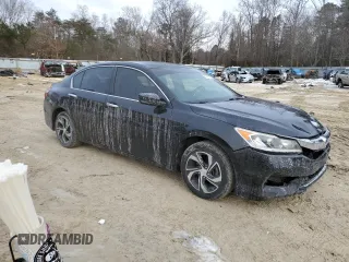 2017 Honda Accord Sedan LX with VIN 1HGCR2F31HA235790, listed as a Copart auction lot 41958745 with 77,054 mi miles and Salvage Title. Bid and sale history available at carsss.com. Image 4.