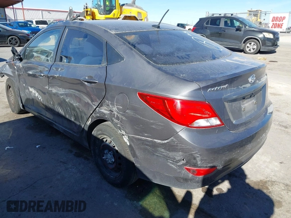 2016 Hyundai Accent SE with VIN KMHCT4AE9GU963659, listed as a IAAI auction lot 41212403 with 110,322 mi miles and . Bid and sale history available at DreamBid. Image 3.
