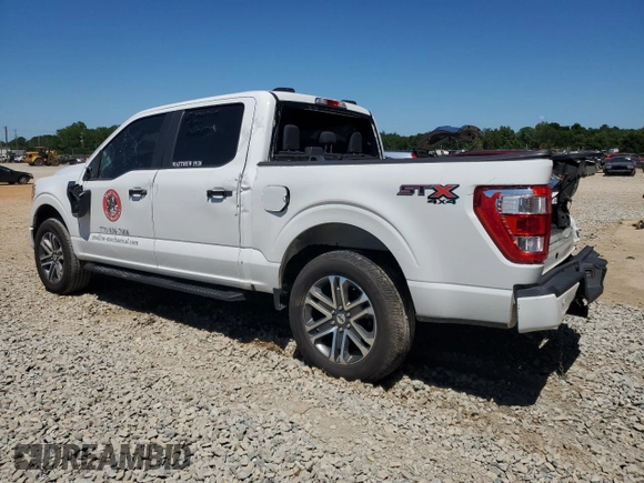 2021 Ford F-150 XL с VIN 1FTEW1EP5MFC69145, выставлен на аукционе Copart как лот 58179155 с пробегом 69 097 миль миль и Списание • Salvage title. История ставок и продаж доступна на DreamBid. Изображение 2.