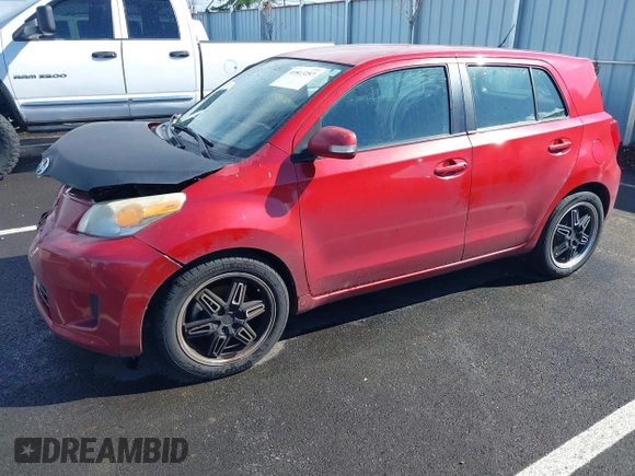 2008 Scion xD with VIN JTKKU10428J023316, listed as a IAAI auction lot 41813257 with 1 mi miles. Bid and sale history available at carsss.com. Image 2.