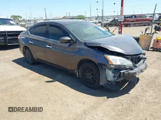 2014 Nissan Sentra SV with VIN 3N1AB7AP2EL692407, listed as a IAAI auction lot 41976680 with 140,788 mi miles and . Bid and sale history available at DreamBid. Image 1.