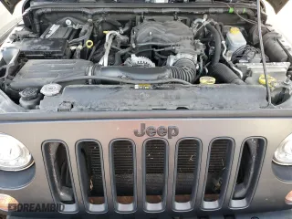 2018 Jeep Wrangler JK Unlimited Sport S with VIN 1C4HJWDG9JL867309, listed as a Copart auction lot 74341634 with 151,238 mi miles and Non Repairable. Bid and sale history available at carsss.com. Image 12.
