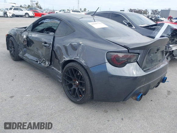 2013 Scion FR-S with VIN JF1ZNAA16D2713197, listed as a IAAI auction lot 42047792 with 83,430 mi miles. Bid and sale history available at carsss.com. Image 3.