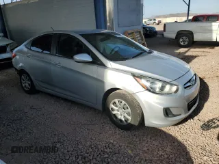 2013 Hyundai Accent GLS with VIN KMHCT4AE9DU521489, listed as a Copart auction lot 53659655 with 180,907 mi miles and Salvage Title. Bid and sale history available at carsss.com. Image 4.
