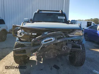 2021 Ford Bronco with VIN 1FMDE5CPXMLA63292, listed as a Copart auction lot 45659265 with 13,958 mi miles and Salvage title. Bid and sale history available at DreamBid. Image 5.