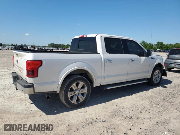 2018 Ford F-150 XL with VIN 1FTEW1CG7JKD63727, listed as a Copart auction lot 56519505 with 59,400 mi miles and Clean title. Bid and sale history available at DreamBid. Image 3.