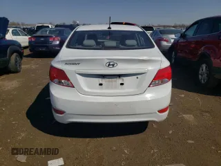 2016 Hyundai Accent SE with VIN KMHCT4AE5GU092212, listed as a Copart auction lot 47585043 with 107,589 mi miles. Bid and sale history available at carsss.com. Image 6.