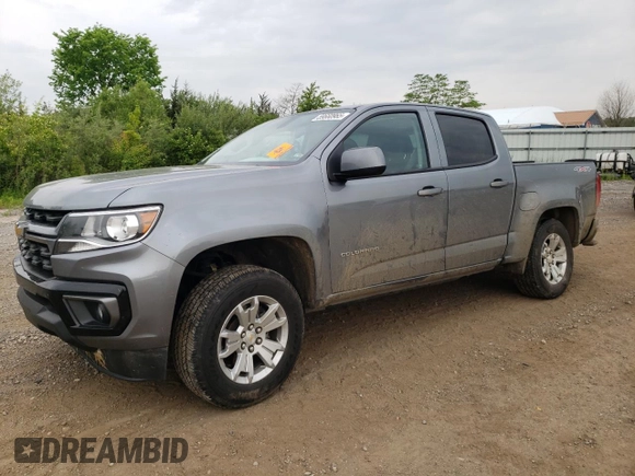 2022 Chevrolet Colorado 4WD LT with VIN 1GCGTCEN3N1310303, listed as a Copart auction lot 59660965 with 27,089 mi miles and Salvage title. Bid and sale history available at DreamBid. Image 1.