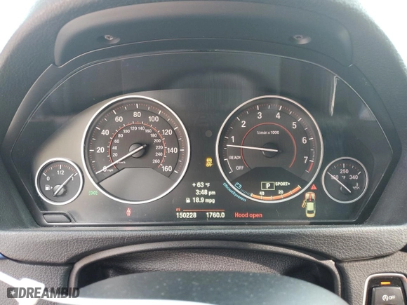 2014 BMW 4 Series 435i xDrive with VIN WBA3R5C52EK188679, listed as a Copart auction lot 80640244 with NaN miles and Salvage Title. Bid and sale history available at carsss.com. Image 9.