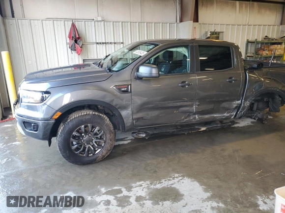 2021 Ford Ranger XL with VIN 1FTER4FH8MLD10143, listed as a Copart auction lot 43838435 with 84,479 mi miles and Salvage Title. Bid and sale history available at carsss.com. Image 1.