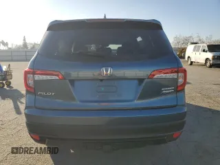 2021 Honda Pilot Special Edition with VIN 5FNYF6H2XMB087813, listed as a Copart auction lot 42349765 with 31,189 mi miles and Salvage Title. Bid and sale history available at DreamBid. Image 6.