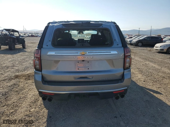 2023 Chevrolet Tahoe Premier with VIN 1GNSCSKDXPR341740, listed as a Copart auction lot 75955164 with 53,219 mi miles and Clean Title. Bid and sale history available at carsss.com. Image 6.