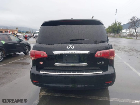 2011 Infiniti QX56 7-passenger with VIN JN8AZ2NE1B9001378, listed as a IAAI auction lot 41681581 with NaN miles. Bid and sale history available at carsss.com. Image 16.