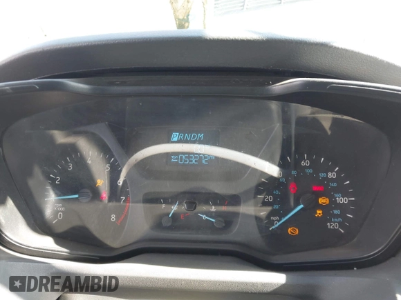 2019 Ford Transit with VIN 1FTYR3XM4KKB78505, listed as a IAAI auction lot 42641111 with 53,272 mi miles and . Bid and sale history available at DreamBid. Image 7.