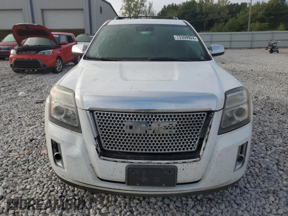 2013 GMC Terrain Denali with VIN 2GKFLYE31D6180867, listed as a Copart auction lot 73359924 with 87,218 mi miles and Clean Title. Bid and sale history available at DreamBid. Image 5.