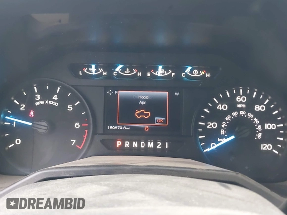 2016 Ford F-150 XL with VIN 1FTEX1CP0GKE47040, listed as a IAAI auction lot 41777463 with 169,579 mi miles and . Bid and sale history available at carsss.com. Image 7.
