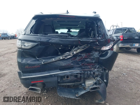 2020 Chevrolet Traverse Premier with VIN 1GNERKKW4LJ106546, listed as a IAAI auction lot 41953652 with 101,884 mi miles and . Bid and sale history available at DreamBid. Image 16.
