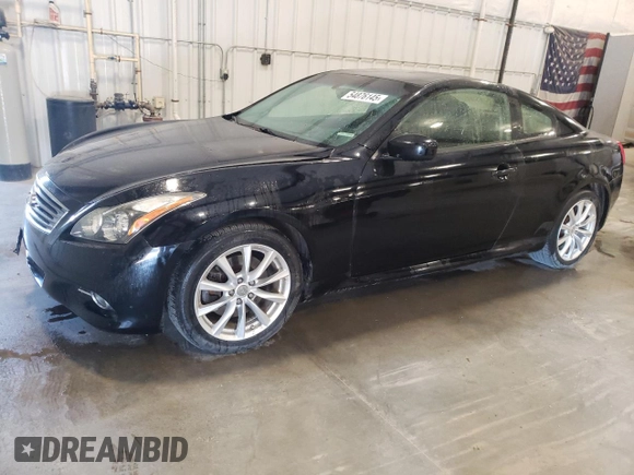 2013 Infiniti G37 x with VIN JN1CV6EL3DM982581, listed as a Copart auction lot 54876145 with 139,727 mi miles and Salvage Title. Bid and sale history available at carsss.com. Image 1.