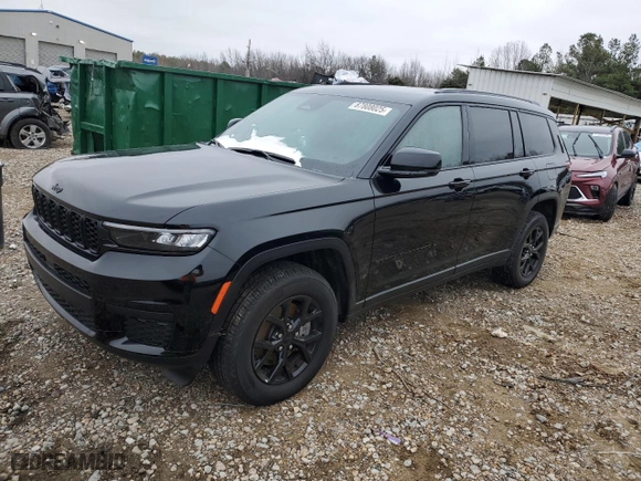 2024 Jeep Grand Cherokee L Altitude X with VIN 1C4RJKAGXR8624625, listed as a Copart auction lot 87808025 with 1,570 mi miles and Salvage Title. Bid and sale history available at carsss.com. Image 1.