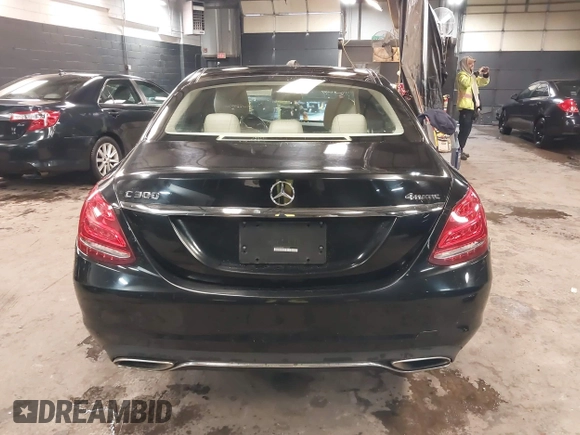 2017 Mercedes-Benz C 300 with VIN 55SWF4KBXHU179660, listed as a IAAI auction lot 41054039 with 78,032 mi miles and . Bid and sale history available at carsss.com. Image 17.