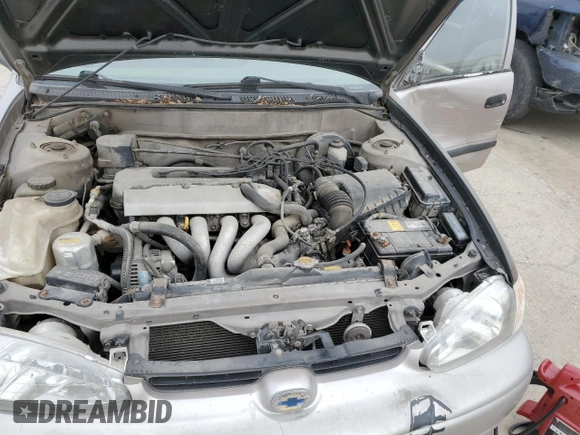 1999 Chevrolet Prizm z VIN 1Y1SK5282XZ423621, wystawiony jako Copart lot #41770285 z przebiegiem 176 378 mil mil oraz Szkoda całkowita • Salvage title. Historia ofert i sprzedaży dostępna na DreamBid. Obrazek 12.