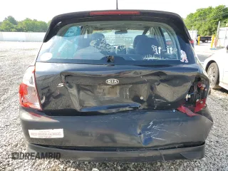 2005 Kia Spectra with VIN KNAFE161155153320, listed as a Copart auction lot 55231794 with 149,492 mi miles and Salvage Title. Bid and sale history available at carsss.com. Image 6.
