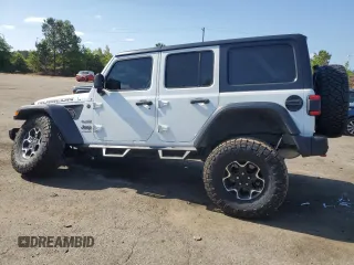 2020 Jeep Wrangler Unlimited Recon with VIN 1C4HJXFN2LW253771, listed as a Copart auction lot 54837675 with 98,935 mi miles and Salvage title. Bid and sale history available at DreamBid. Image 2.