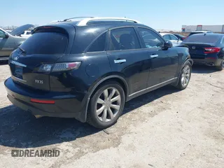 2005 Infiniti FX with VIN JNRAS08U65X109633, listed as a IAAI auction lot 41957837 with 153,370 mi miles. Bid and sale history available at carsss.com. Image 4.