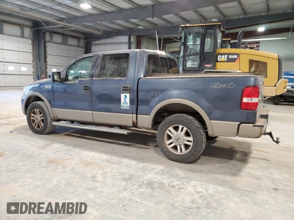2005 Ford F-150 XLT with VIN 1FTPW14505FB58044, listed as a Copart auction lot 51282055 with 215,239 mi miles and Clean title. Bid and sale history available at DreamBid. Image 2.
