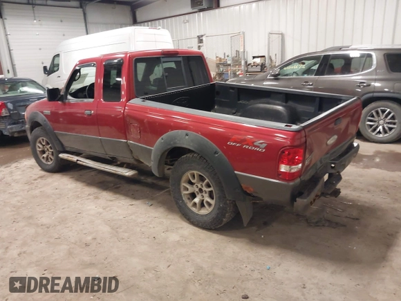 2009 Ford Ranger XLT with VIN 1FTZR45E49PA11760, listed as a IAAI auction lot 41694586 with 56,863 mi miles. Bid and sale history available at carsss.com. Image 3.