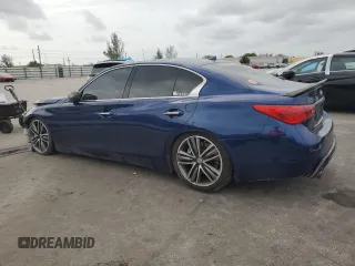 2017 Infiniti Q50 Sport z VIN JN1EV7AP6HM734340, wystawiony jako Copart lot #59717235 z przebiegiem 102 406 mil mil oraz Szkoda całkowita • Salvage title. Historia ofert i sprzedaży dostępna na DreamBid. Obrazek 2.