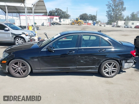 2012 Mercedes-Benz C-Class C 250 Sport with VIN WDDGF4HB4CA644826, listed as a IAAI auction lot 41838602 with 144,769 mi miles. Bid and sale history available at carsss.com. Image 15.