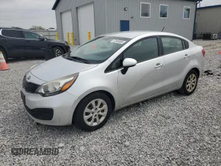2013 Kia Rio LX with VIN KNADM4A30D6280069, listed as a Copart auction lot 52555955 with 146,748 mi miles and Clean Title. Bid and sale history available at carsss.com. Image 1.