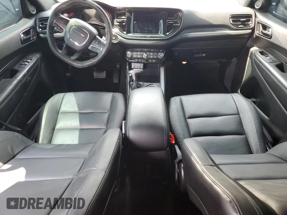 2022 Dodge Durango GT Plus with VIN 1C4RDJDG4NC174300, listed as a Copart auction lot 58557445 with 28,477 mi miles and Salvage title. Bid and sale history available at DreamBid. Image 8.