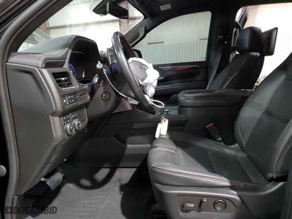 2022 Chevrolet Tahoe RST with VIN 1GNSKRKD8NR100297, listed as a Copart auction lot 42195495 with 82,329 mi miles and Salvage Title. Bid and sale history available at carsss.com. Image 7.