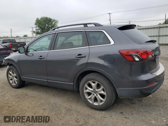 2014 Mazda CX-9 Touring with VIN JM3TB2CA4E0443645, listed as a Copart auction lot 53856685 with 163,271 mi miles and Salvage Title. Bid and sale history available at carsss.com. Image 2.