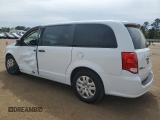 2020 Dodge Grand Caravan SE with VIN 2C4RDGBG3LR222072, listed as a Copart auction lot 50966545 with 128,241 mi miles and Salvage Title. Bid and sale history available at DreamBid. Image 2.