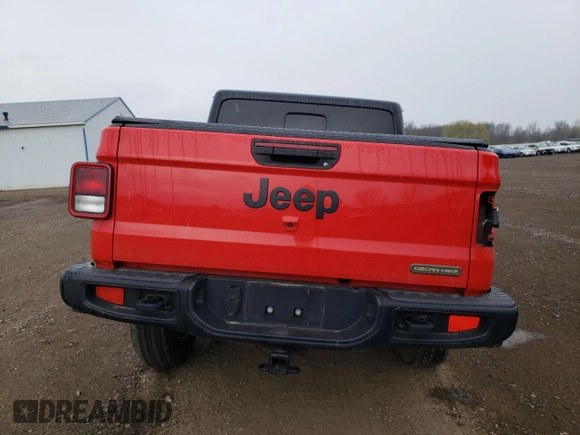 2021 Jeep Gladiator Freedom с VIN 1C6HJTAG6ML576801, выставлен на аукционе Copart как лот 51083125 с пробегом 51 874 миль миль и Списание • Salvage title. История ставок и продаж доступна на DreamBid. Изображение 6.